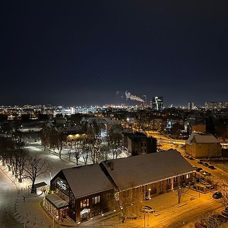 Apartament Z Widokiem Na Gdansk I Zatoke Free & Priv Parking Zewnętrze zdjęcie
