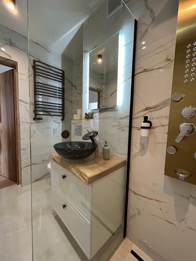 Apartament Z Widokiem Na Gdansk I Zatoke Free & Priv Parking Zewnętrze zdjęcie