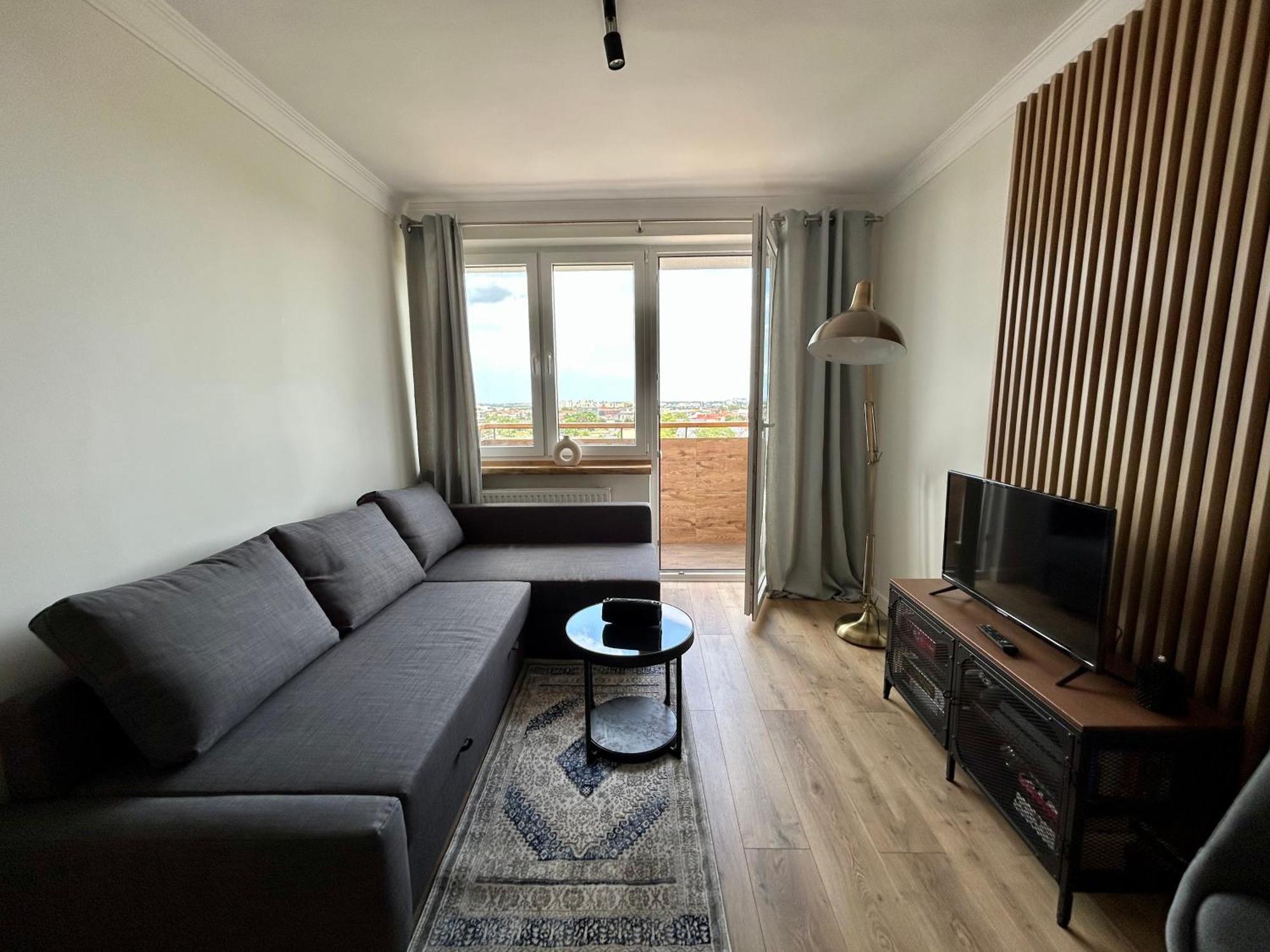 Apartament Z Widokiem Na Gdansk I Zatoke Free & Priv Parking Zewnętrze zdjęcie
